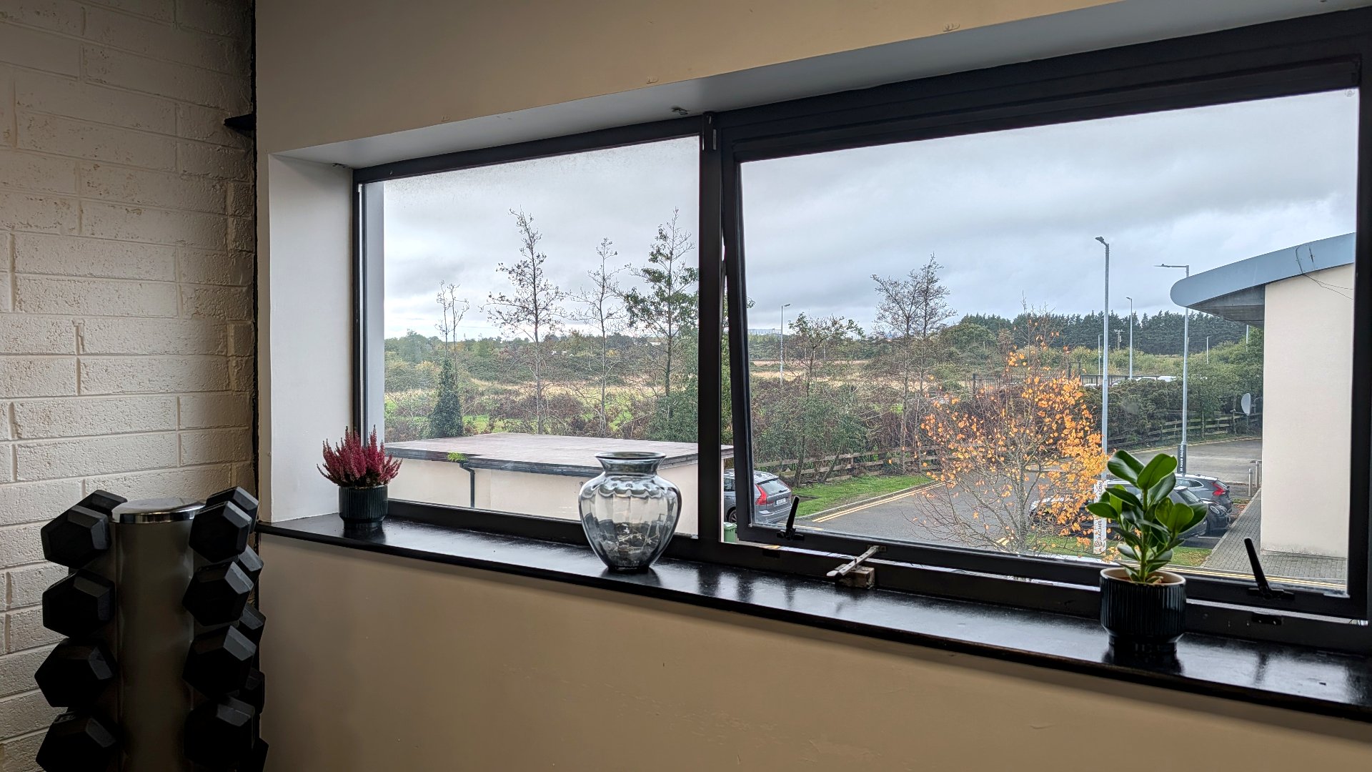 View over Airside from the STR3NGTH studio window